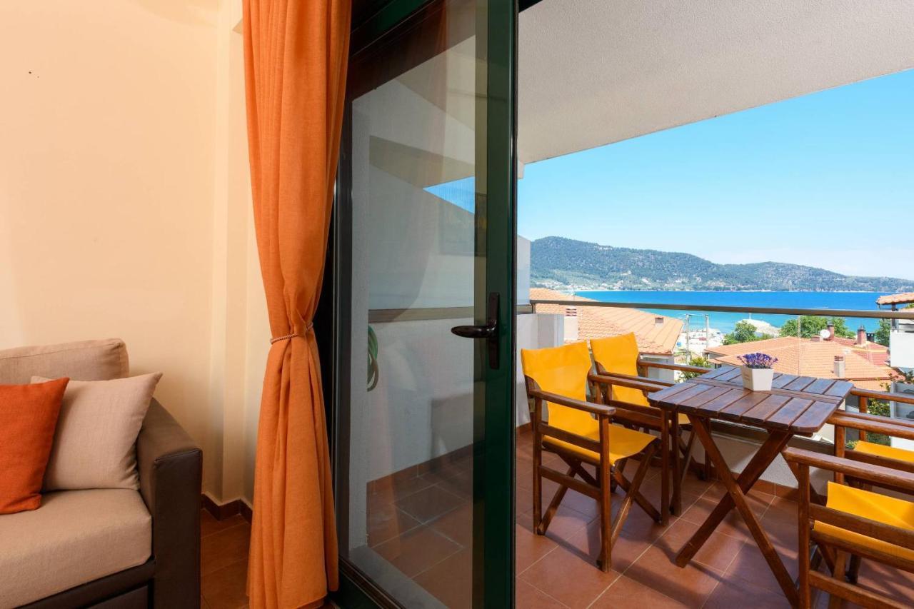 Zoe'S Sea View Apartment Skala Potamia (Thasos) Exterior foto