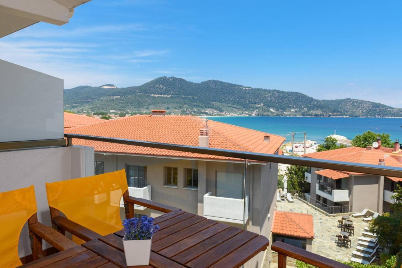 Zoe'S Sea View Apartment Skala Potamia (Thasos) Exterior foto