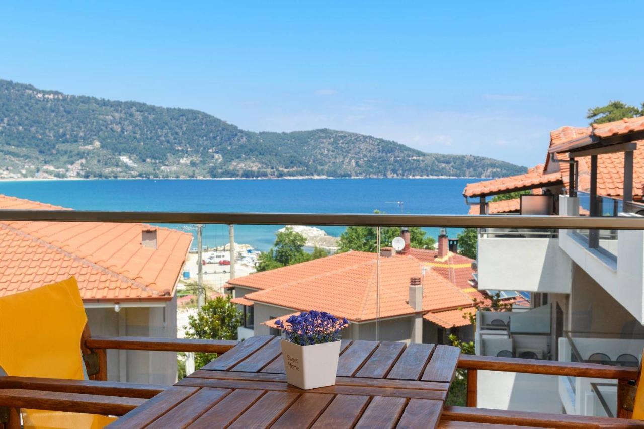 Zoe'S Sea View Apartment Skala Potamia (Thasos) Exterior foto