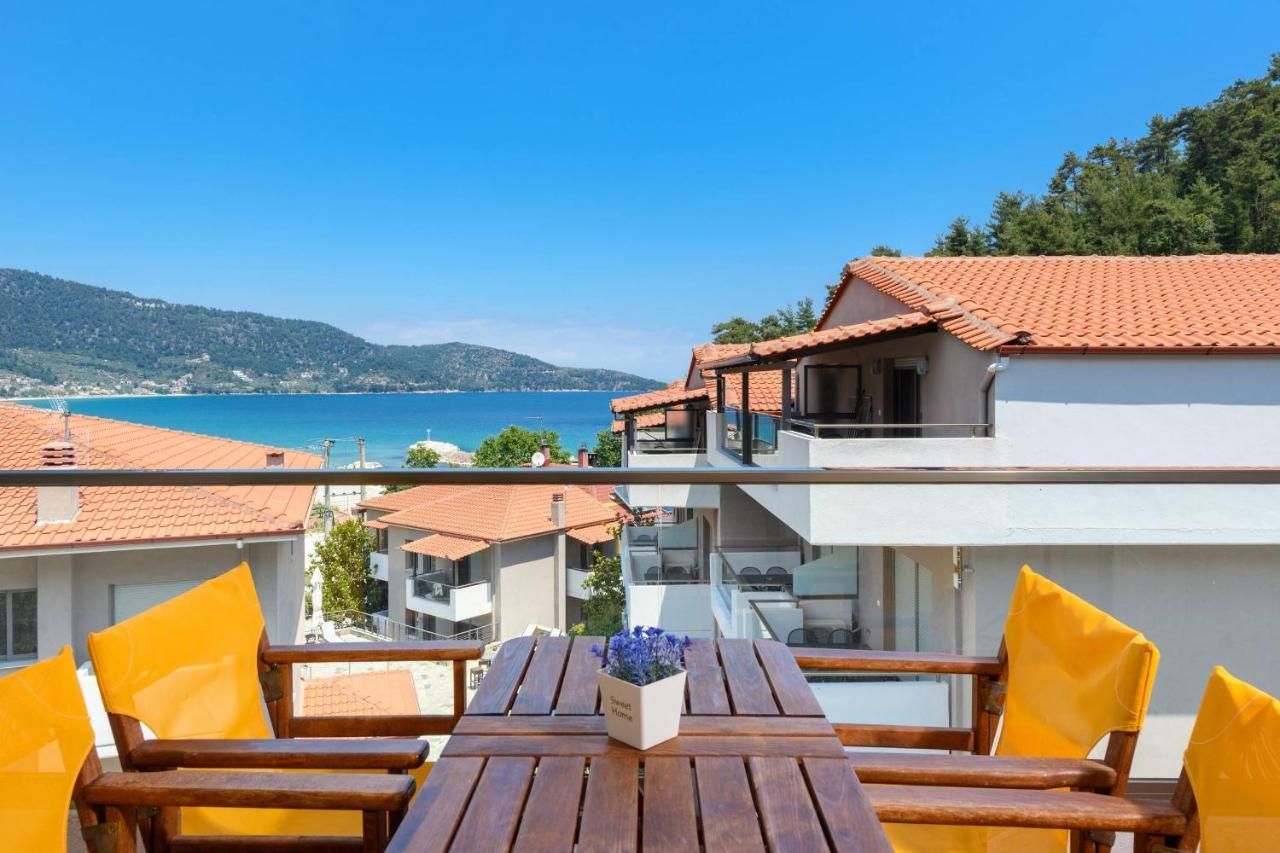 Zoe'S Sea View Apartment Skala Potamia (Thasos) Exterior foto